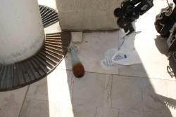 Bomba ai piedi del "Centrum", ma era solo un innocuo ordigno bellico - Corriere Salentino