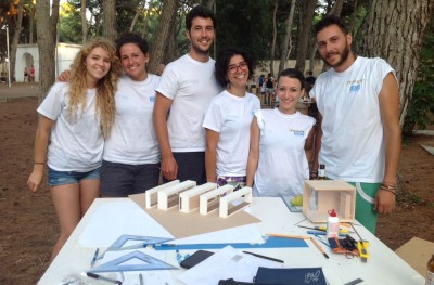 da sx Jessica Ortin Roth, Stefania Tagliazucchi, Umberto Giupponi, Silvia Giuffrida, Francesca Mangione, Giuseppe Campaiella