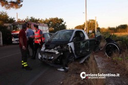 Causa incidente e travolge due auto, rintracciato automobilista pirata - Corriere Salentino