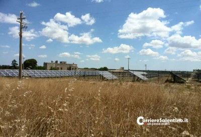 L'impianto in cui è stato messo a segno il furto