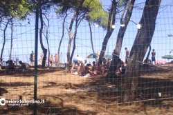 Recintata ma dovunque si bivacca, come uccidere una pineta - Corriere Salentino