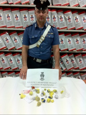 arresto droga squinzano