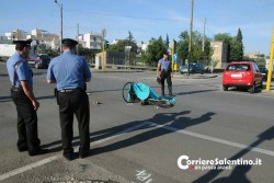Travolta in sella alla bicicletta, anziana muore sul colpo - Corriere Salentino