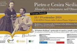 "Pietro e Cesira Siciliani": Convegno nazionale di Letteratura e Scienza, dal 17 settembre a Galatina - Corriere Salentino