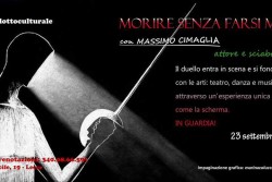 "Morire senza farsi male": seminario di scherma al Salotto Samà di Lecce - Corriere Salentino