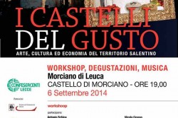 "I Castelli del Gusto": sabato 6 settembre al Castello di Morciano di Leuca - Corriere Salentino