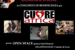 "Cuore Africa", Corrado Salmè in concerto di Beneficenza a Lecce - Corriere Salentino