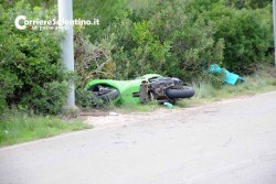 Con lo scooter fuori strada, studente muore mentre rientra da scuola - Corriere Salentino