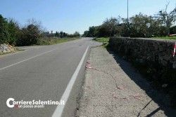 Tremendo impatto alla periferia del paese, ex presidente del Poggiardo Calcio in ospedale - Corriere Salentino