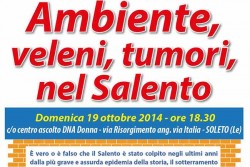"Ambiente, veleni, tumori nel Salento": il Cantiere fa tappa a Soleto - Corriere Salentino