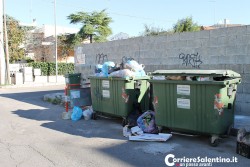 Stop al turismo dei rifiuti, cassonetti vietati ai non leccesi - Corriere Salentino