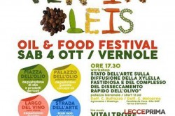 Prima Edizione del Food Festival VER IN OLEIS - Corriere Salentino