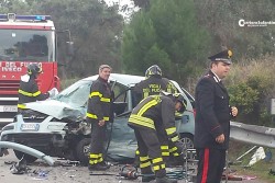 Schianto frontale sulla 7ter tra Lecce e Campi Salentina, muore una 75enne - Corriere Salentino