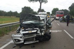 Schianto frontale sulla 7ter tra Lecce e Campi Salentina, muore una 75enne - Corriere Salentino