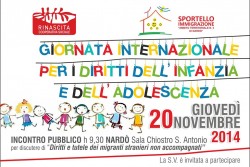 "Giornata dell’Infanzia": Incontro Pubblico a Nardò sui diritti e tutele dei minori non accompagnati - Corriere Salentino