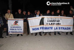 Duemila manifestanti per chiedere l’avvio dei lavori della 275 - Corriere Salentino