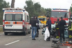 Schianto frontale sulla 7ter tra Lecce e Campi Salentina, muore una 75enne - Corriere Salentino