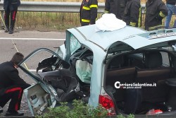 Schianto frontale sulla 7ter tra Lecce e Campi Salentina, muore una 75enne - Corriere Salentino