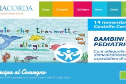 Salento: Triacorda promuove un Centro di alta specializzazione per i problemi sanitari pediatrici - Corriere Salentino