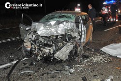 Natale di sangue: tre morti sulla Lecce - Maglie - Corriere Salentino