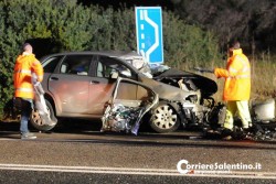 Natale di sangue: tre morti sulla Lecce - Maglie - Corriere Salentino