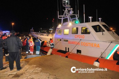 L'arrivo a Otranto dei naufraghi