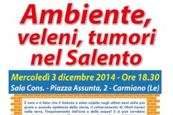 Ambiente, veleni, tumori nel Salento. È la volta di Carmiano - Corriere Salentino