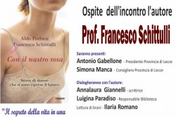 Incontro d'autore: a Gagliano del Capo Francesco Schittulli presenta "Con il nastro rosa" - Corriere Salentino