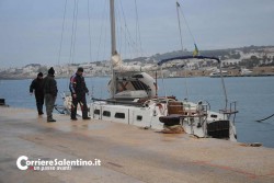 Barca a vela con migranti al largo di Leuca, arrestati due scafisti - Corriere Salentino