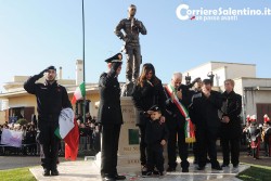 Inaugurato il monumento in onore dell’appuntato scelto Manuele Braj caduto in Afghanistan - Corriere Salentino