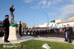 Inaugurato il monumento in onore dell’appuntato scelto Manuele Braj caduto in Afghanistan - Corriere Salentino