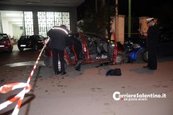 Doppia rapina con pestaggio, ma durante la fuga si schiantano con l'auto: due arresti - Corriere Salentino