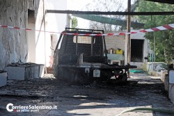 Prima il furto, poi l'incendio: raid dei malviventi in un'abitazione estiva - Corriere Salentino