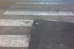 Dantes: "Strisce pedonali assenti o quasi del tutto sbiadite. Urge una soluzione immediata" - Corriere Salentino