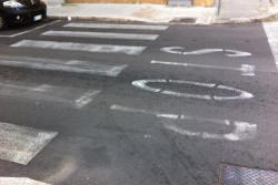 Dantes: "Strisce pedonali assenti o quasi del tutto sbiadite. Urge una soluzione immediata" - Corriere Salentino