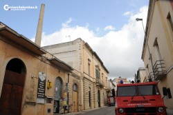 Rischio crollo ciminiera, evacuate 46 famiglie - Corriere Salentino