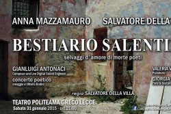 "Bestiario salentino": sabato 31 gennaio 2015 al Teatro Politeama Greco - Corriere Salentino