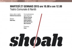 Giornata della Memoria: al Teatro Comunale di Nardò arriva "Shoah-Frammenti di una ballata” - Corriere Salentino