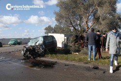 Schianto fatale sulla circonvallazione di Veglie: un morto ed un ferito grave - Corriere Salentino