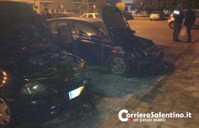 auto incendiata via poso