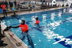 Test in piscina coi fucili da sub: l'evento richiama centinaia di appassionati da tutta la Puglia - Corriere Salentino