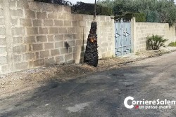 Fiamme misteriose a Surbo, brucia il furgone del parente del boss Vincenti. Altro incendio a Sannicola - Corriere Salentino