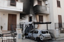 Fiamme dolose ad Ugento, raid contro l'auto del vicesegretario del Partito dei Comunisti Italiani - Corriere Salentino