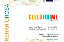 “CelloForMe”: torna il violoncello di Ludovica Rana per “Itinerario Rosa” - Corriere Salentino