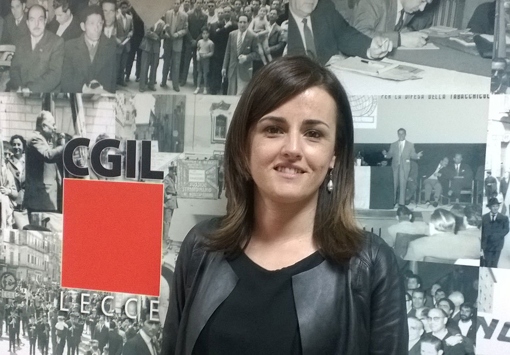 Valentina Fragassi eletta Segretaria confederale della Cgil Lecce