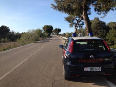 carabinieri strada campagna