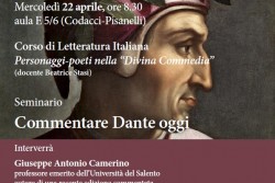 "Commentare Dante oggi": seminario a Palazzo Codacci-Pisanelli - Corriere Salentino