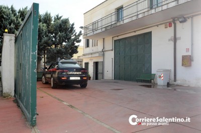 presicce furto azienda scarpe (1)