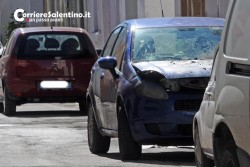 Auto in fiamme a Parabita e Racale, danni anche alle abitazioni dei proprietari - Corriere Salentino
