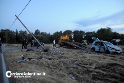 Tremendo impatto tra Punto e Suv all'ingresso di Soleto, 66enne in Rianimazione - Corriere Salentino
